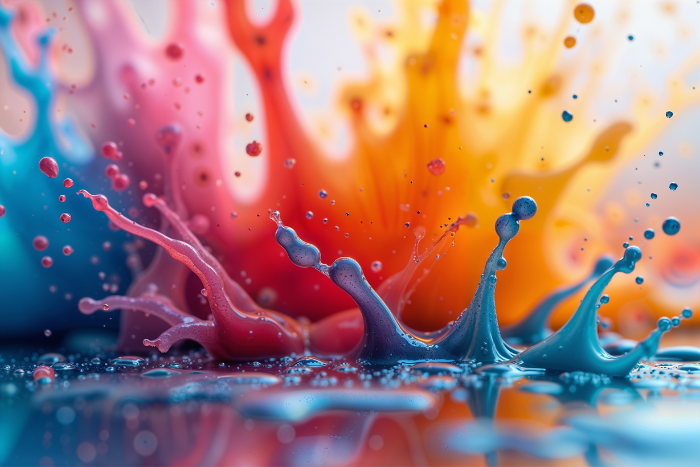 Espressione creativa come metafora di un ambiente di lavoro che libera energia e movimento